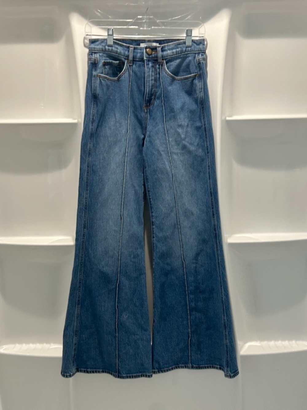 The Loft. Super Flare denim